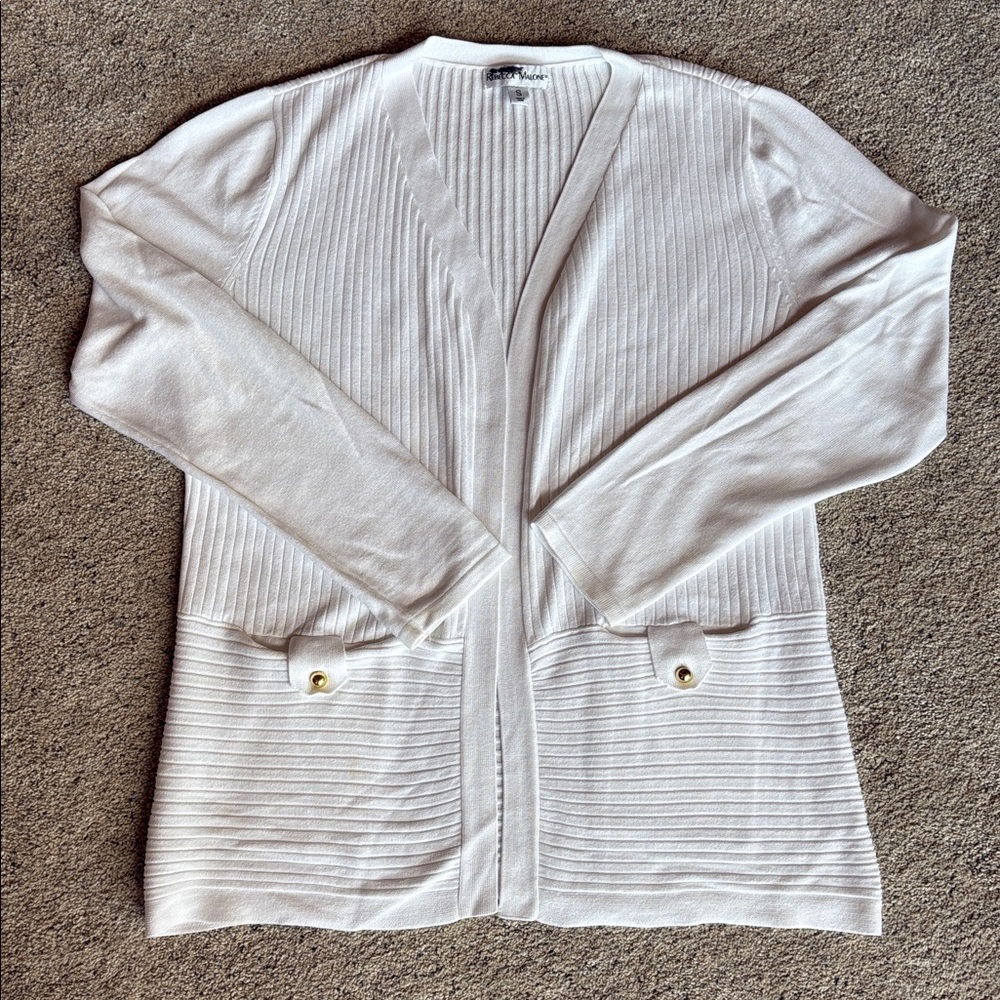 Rebecca Malone White Sweater